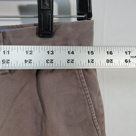 J. Crew Bowery 100% Cotton Men's Gray Chinos Slack Pants 31W x 32L - Picture 12 of 12